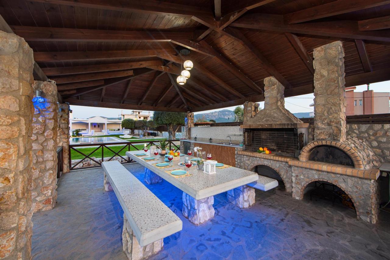 Marble Pool Villa Pastida Bagian luar foto