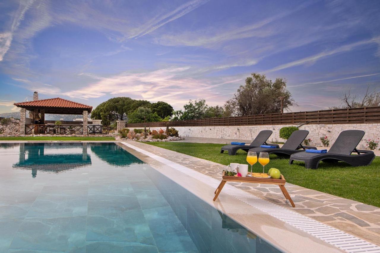 Marble Pool Villa Pastida Bagian luar foto