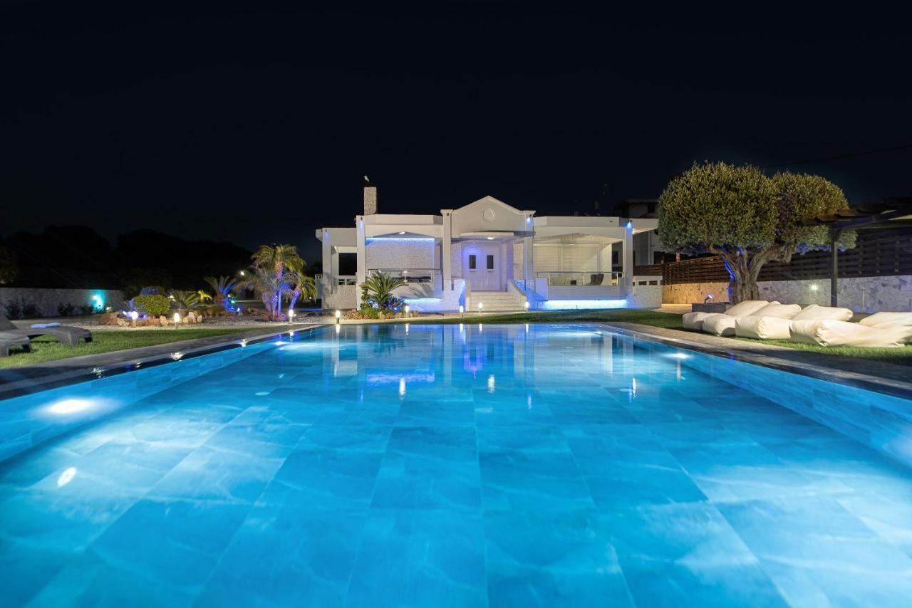 Marble Pool Villa Pastida Bagian luar foto